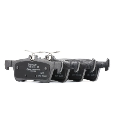 Imagem de BOSCH 0 986 494 811 Jogo de pastilhas para travão disco Baixo teor metálico com chapa anti ruído PEUGEOT: 308 SW 2, II Van / Carrinha