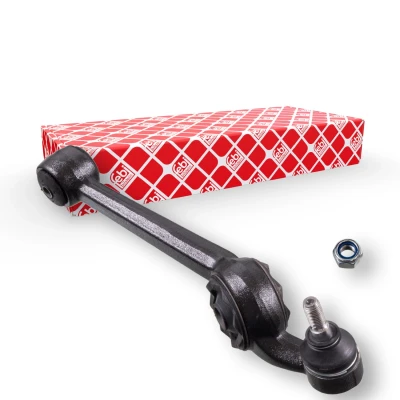 Imagem de FEBI BILSTEIN 08084 Braço de suspensão com chumaceira Eixo dianteiro, em baixo, à direita transversal Aço fundido FORD: Sierra Mk2 Hatchback