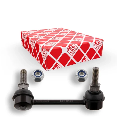 Imagem de FEBI BILSTEIN 34562 barra / escora, estabilizadora Eixo traseiro direito 105 M10 x 1,25 ProKit com porca autoblocante Aço preto