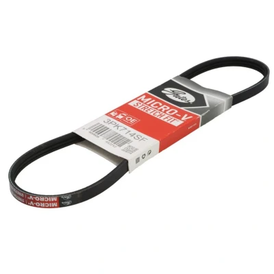 Imagem de GATES 3PK714SF Correia trapezoidal estriada 714 3 Poliéster, EPDM (borracha de etileno propileno dieno) FORD: Focus Mk4 Hatchback, Transit V363 Van