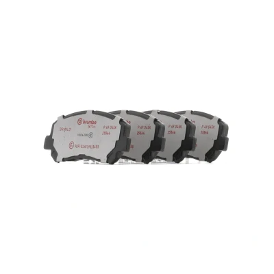 Imagem de BREMBO P 49 045X Jogo de pastilhas para travão disco com avisador sonoro desgaste sem acessórios MAZDA: CX 5 I, II