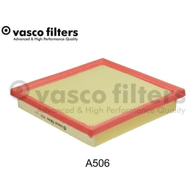 Imagem de DAVID VASCO A506 Filtro de ar 38mm 227mm 214mm rectangular Cartucho filtrante SUBARU: Impreza V Hatchback