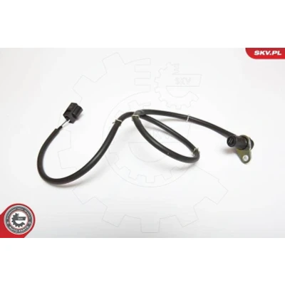 Imagem de ESEN SKV 06SKV184 Sensor de ABS Eixo dianteiro 2pólos 900mm 12V elétrico preto Fêmea