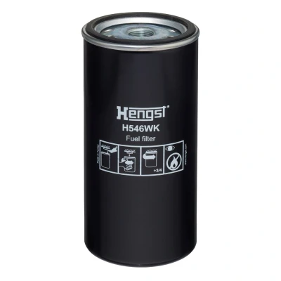 Imagem de HENGST FILTER H546WK Filtro de óleo 1 14 aparafusado