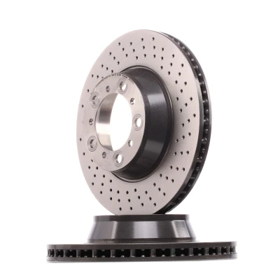 Imagem de BREMBO COATED DISC LINE 09.C878.11 Disco de travão 330 28 5 perfurado/ventilado revestido alto carbono com parafusos PORSCHE: 911 Coupe, Cabrio