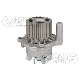 Imagem de GRAF PA761 Bomba de água 19 com retentor mecânico Chapa aço 56,23 para accionamento da correia dentada VOLKSWAGEN: Polo III Hatchback