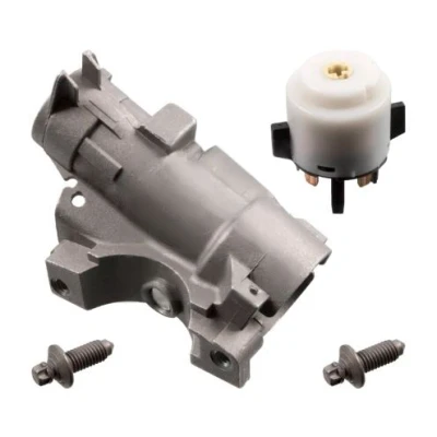 Imagem de FEBI BILSTEIN 101090 Tranca da direcção com interruptor, parafusos AUDI: A4 B5 Sedan, B6 Avant, A2, SKODA: Octavia I Hatchback, 1 Combi