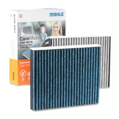 Imagem de MAHLE ORIGINAL LAO 467/S Filtro, ar do habitáculo Filtro de carvão ativado, Com efeito antialérgico, antibacteriano 247,0 206 30,0 CST4624