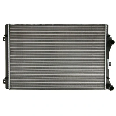 Imagem de NISSENS 65279A Radiador, arrefecimento do motor Alumínio 650 452 32 Aletas de refrigeração unidas mecanicamente VOLKSWAGEN: Golf 5, Passat B6 Variant