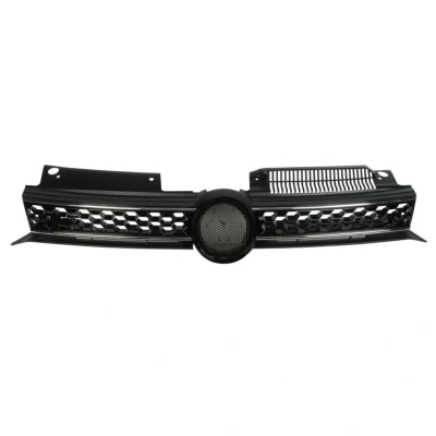 Imagem de BLIC 6502 07 9534998P Grelha de Radiador à frente crómio, preto VOLKSWAGEN: GOLF 6
