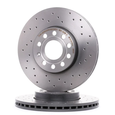 Imagem de BREMBO XTRA LINE 09.9145.1X Disco de travão 288 25 5 perfurado/ventilado revestido com parafusos VOLKSWAGEN: Golf 7 Variant, Scirocco III, 6