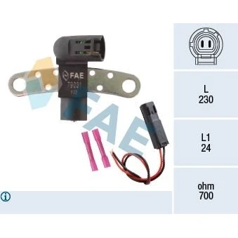 Imagem de FAE 79319 Gerador de Impulsos 2 com instruções montagem RENAULT: CLIO 2, Scénic 1, Kasten, SUZUKI: Samurai SUV