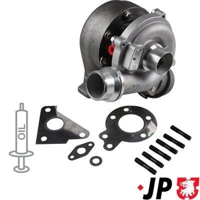 Imagem de JP GROUP 4317400400 Turbocompressor accionado pelos gases de escape incl. Kit juntas RENAULT: MEGANE 2 Kombi, 2, CLIO