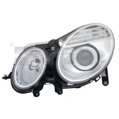 Imagem de TYC 20 1318 05 2 Farol Principal esquerda H7/H7 para circulação pela direita com motor elétrico MERCEDES BENZ: Classe E Sedan, T modell