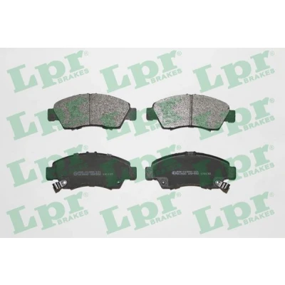 Imagem de LPR 05P558 Jogo de pastilhas para travão disco HONDA: Civic 6 Fastback, Stufenheck, V Hatchback