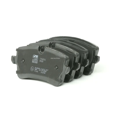 Imagem de FEBI BILSTEIN 116016 jogo de pastilhas para travão disco Eixo traseiro incl. contacto aviso desgaste com parafusos AUDI: A6 C7 Avant