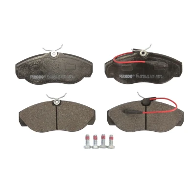 Imagem de FERODO PREMIER ECO FRICTION FVR967 Jogo de pastilhas para travão disco incl. contacto aviso desgaste com acessórios CITROËN: Jumper I Van