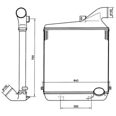 Imagem de NRF 30146 Intercooler