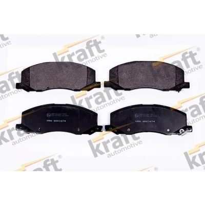 Imagem de KRAFT 6001674 Jogo de pastilhas para travão disco Eixo dianteiro com avisador sonoro desgaste OPEL: Insignia A Sports Tourer, Sedan