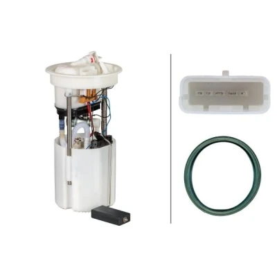 Imagem de HELLA 8TF 358 146 151 Unidade de alimentação combustível com junta, sensor nível regulador pressão elétrico