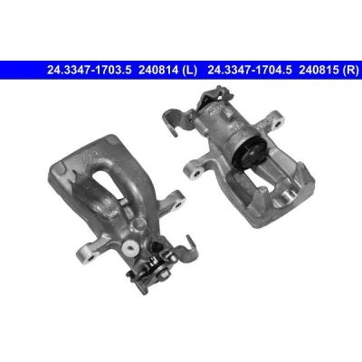 Imagem de ATE 24.3347 1703.5 Pinça de travão sem suporte RENAULT: CLIO 3, Modus / Grand