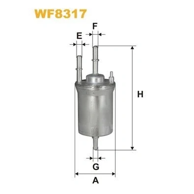 Imagem de Filtro combustível wix wf8317