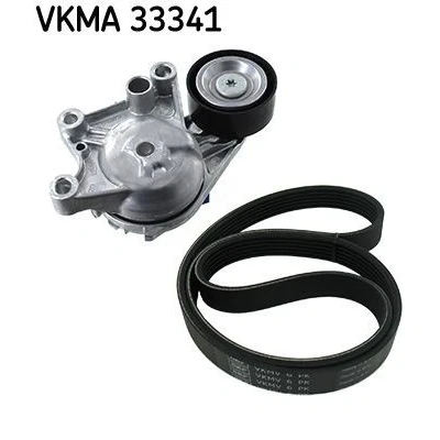 Imagem de SKF VKMA 33341 Jogo de correias trapezoidais estriadas PEUGEOT: 3008 II SUV, 508 I SW, 308 SW 2, CITROËN: Berlingo Van, C3 II, III