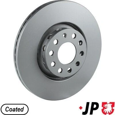 Imagem de JP GROUP 1163110500 Disco de travão Eixo dianteiro 312 25 5 ventilado revestido VOLKSWAGEN: Passat B5 GP Sedan, Variant