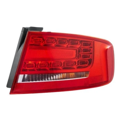 Imagem de HELLA 2VA 010 085 101 Farolim à direita parte exterior LED, P21W 12 Vermelho com porta lâmpadas, sem lâmpada AUDI: A4 B8 Sedan