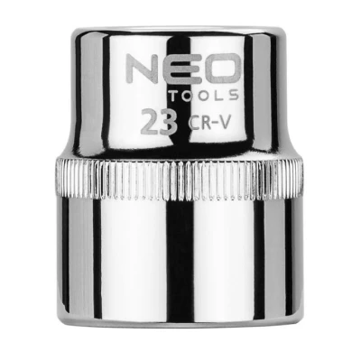 Imagem de NEO TOOLS 08 023 Chave de caixa 1/2 3124 23 mm aço cromo vanádio SuperLock