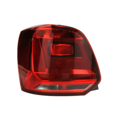 Imagem de TYC 11 12606 01 2 Farolim esquerda Vermelho sem porta lâmpadas VOLKSWAGEN: Polo V Hatchback