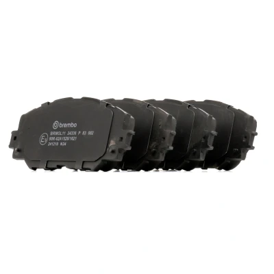Imagem de BREMBO P 83 082 Jogo de pastilhas para travão disco excl. contacto aviso desgaste sem acessórios TOYOTA: Urban Cruiser, Auris Hatchback