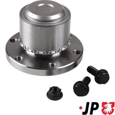 Imagem de JP GROUP 1141402800 Cubo da roda 6 com sensor do ABS integrado, o rolamento Eixo dianteiro, lado esquerdo, direito