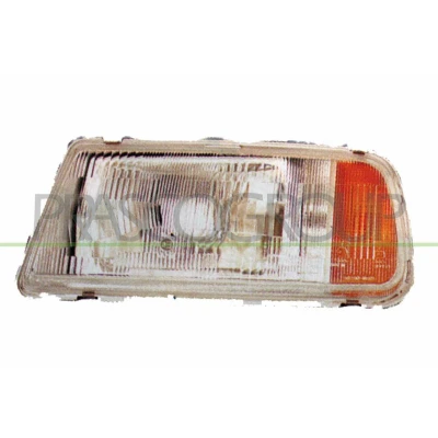 Imagem de PRASCO SZ0484604 Farol Principal esquerda H4 amarelo com luz intermitente para circulação pela direita porta lâmpadas