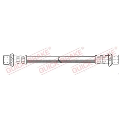 Imagem de QUICK BRAKE 27.019 Mangueira de Travão 264mm M10x1 com rosca interior TOYOTA: Land Cruiser Prado 90