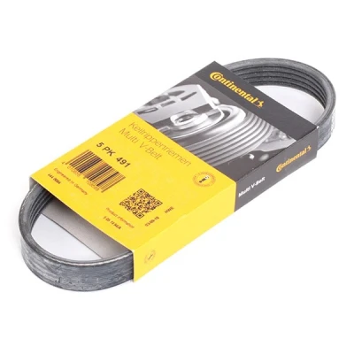 Imagem de CONTITECH 5PK491 Correia trapezoidal estriada 491 5 VOLKSWAGEN: GOLF 5, 6, Polo V Hatchback, SEAT: Ibiza 4, 4 ST, Alhambra II