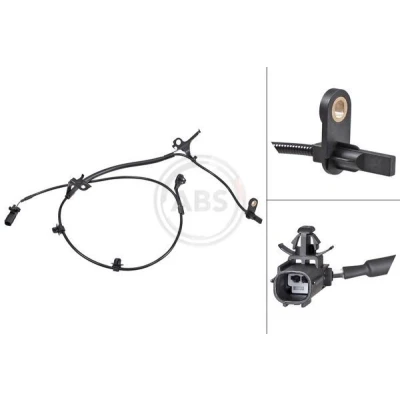 Imagem de A.B.S. 32196 Sensor de ABS activo 1125mm 1205mm 28mm preto