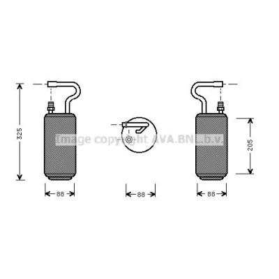 Imagem de PRASCO VO2092 Radiador, arrefecimento do motor Alumínio 590 388 32 Aletas de refrigeração soldadas VOLVO: V70 I, 850 Carrinha, Sedan