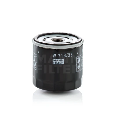 Imagem de MANN FILTER W 713/36 Filtro de óleo 3/4 16 UNF 2B aparafusado MAZDA: BT 50 Pick up, FORD: Ranger Mk2
