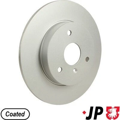 Imagem de JP GROUP 6163100100 Disco de travão Eixo dianteiro 280 9 4 cheio revestido SMART: City Coupe, Cabrio, Fortwo I Coupe