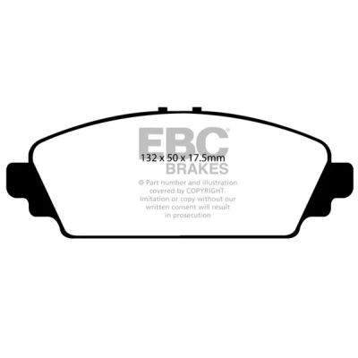 Imagem de Jogo de pastilhas para travão disco EBC Brakes DP21544