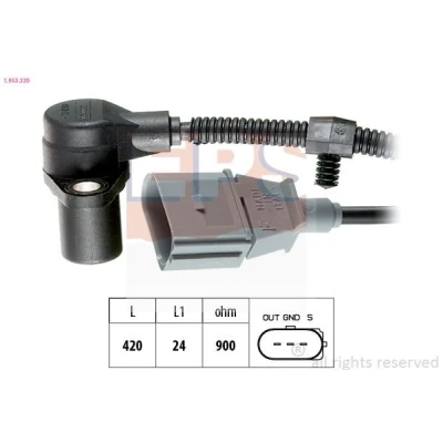 Imagem de EPS 1.953.320 Gerador de Impulsos Made in Italy OE Equivalent VOLKSWAGEN: Golf 4, Touareg I
