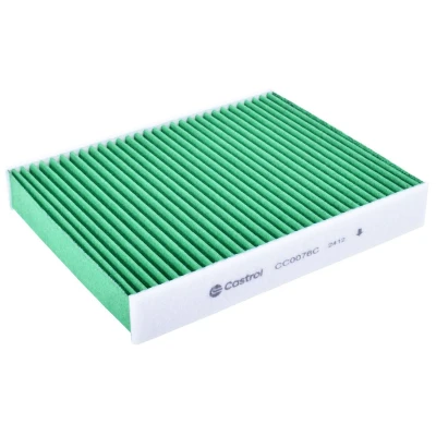 Imagem de Castrol filters CC0076C Filtro, ar do habitáculo Filtro de carvão ativado, Com efeito antibacteriano 238mm 190mm 35mm FORD: FIESTA 5, Fusion Carrinha