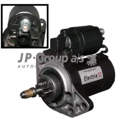 Imagem de JP GROUP 1190300700 Motor de arranque 12 0,9 9 VOLKSWAGEN: GOLF 4, 3, Sharan I, SEAT: Ibiza 2, Alhambra TOLEDO 1, AUDI: A3 Hatchback