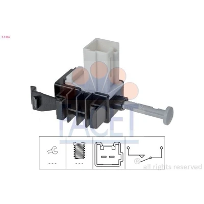 Imagem de FACET 7.1266 Interruptor, comando da embraiagem (regulador velocidade) Made in Italy OE Equivalent