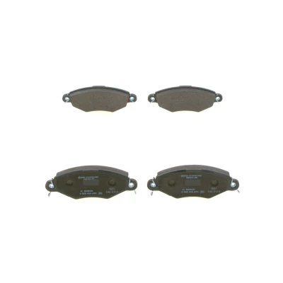 Imagem de BOSCH 0 986 424 453 Jogo de pastilhas para travão disco Baixo teor metálico com chapa anti ruído PEUGEOT: 306 Hatchback, Sedan