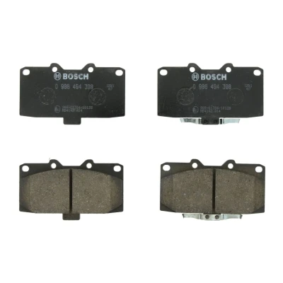 Imagem de BOSCH 0 986 494 398 Jogo de pastilhas para travão disco SUBARU: Impreza II Sedan, I Carrinha