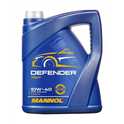 Imagem de Mannol Defender 10W 40 5l Óleo do motor MN7507 5 VOLKSWAGEN: Golf 5, TRANSPORTER 4 Bus, Polo III Variant, RENAULT: MEGANE 3 Grandtour