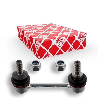 Imagem de FEBI BILSTEIN 32693 barra / escora, estabilizadora Eixo traseiro esquerdo, direito 109,5 M12 x 1,5 ProKit com porca autoblocante