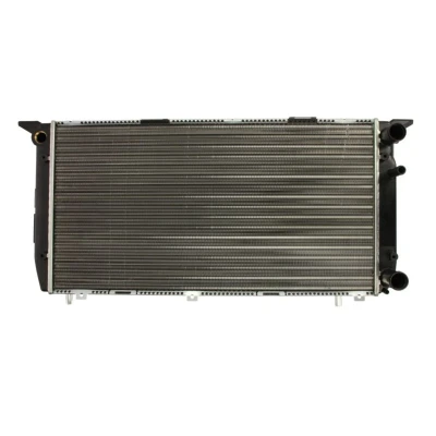 Imagem de NISSENS 604361 Radiador, arrefecimento do motor Alumínio 590 320 32 Aletas de refrigeração unidas mecanicamente AUDI: 80 B3, B4 Avant, Sedan
